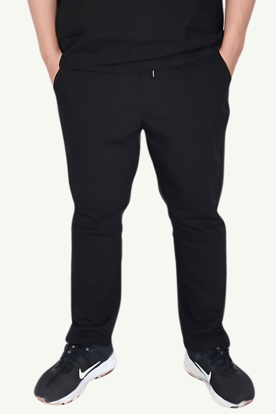 our EMIR 4-pocket mens scrub pants in charcoal black